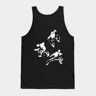 kung-fu martialarts figures Tank Top